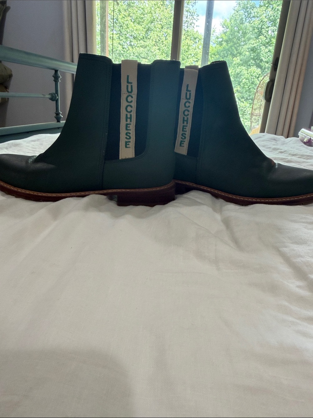 Lucchese ALL-WEATHER LADIES GARDEN BOOT size 8
